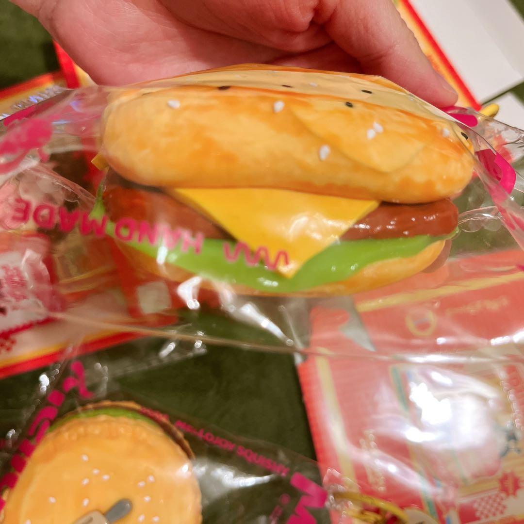 お*む様 メロジョイ　ハンバーガー　チーズ　照り焼き　クリーミークリーム