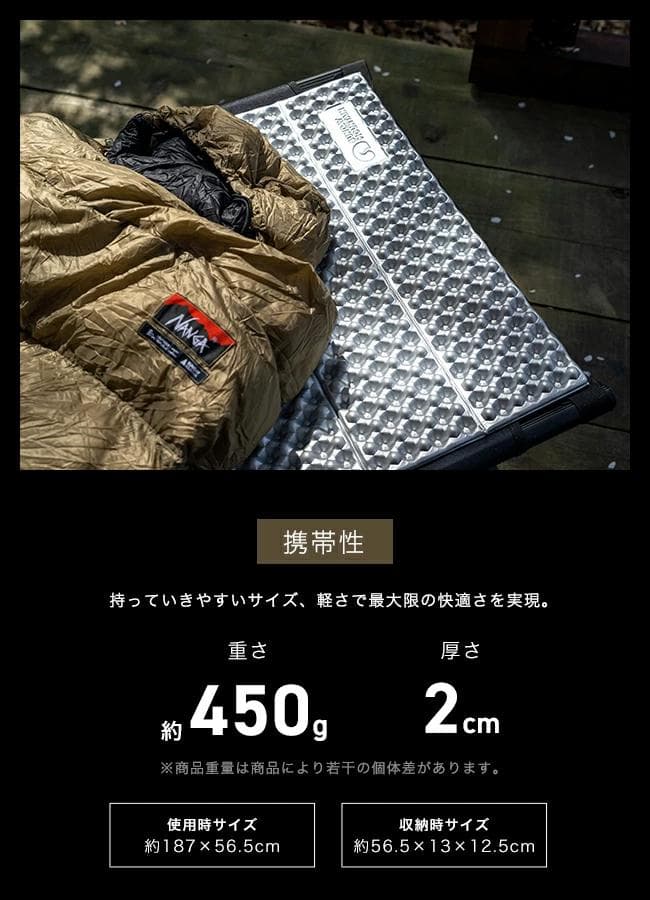 新品 SUNDAY MOUNTAIN OCM コンフォートマット 2枚セット