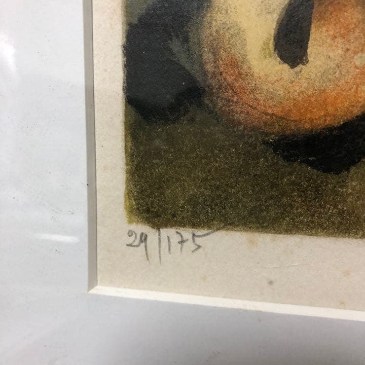 バブレーヌ 金縁　額絵フランス絵画
