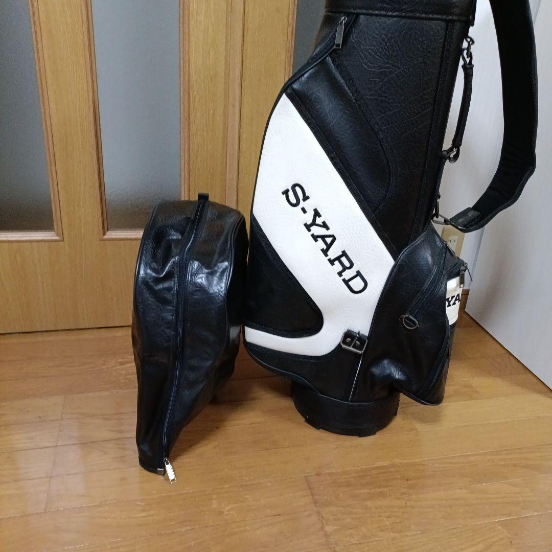 S-YARD 　エスヤード　合皮 ゴルフバッグ キャディバッグ