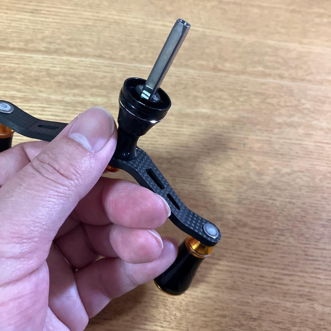 美品　シマノ用　4角軸　ゴメクサス　ダブルハンドル　スタンド　セット　②