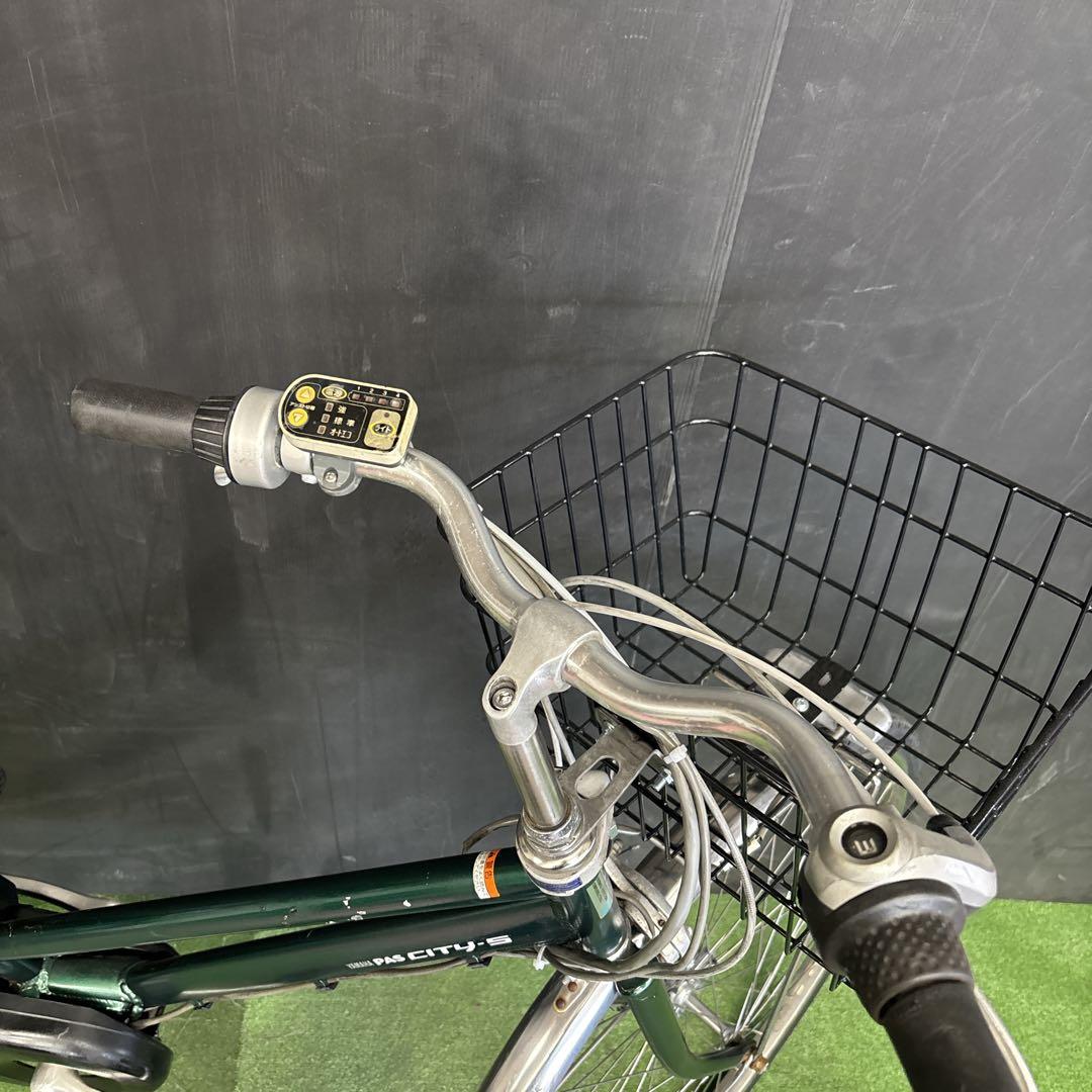 電動自転車 YAMAHA PAS CITY-S グリーン　69★