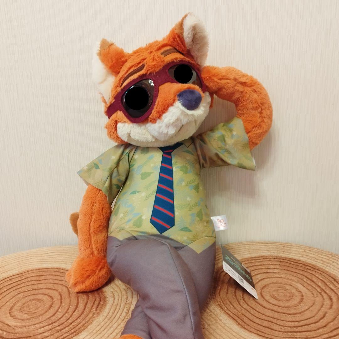 新品タグ付き　ズートピア　ニック　ぬいぐるみ　グッズ　雑貨　3種セット