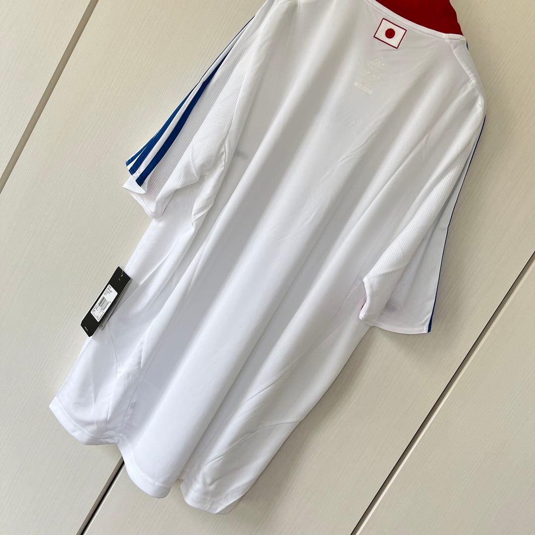 入手困難 レア 日本代表　08　アウェイ(白)　半袖　adidas製
