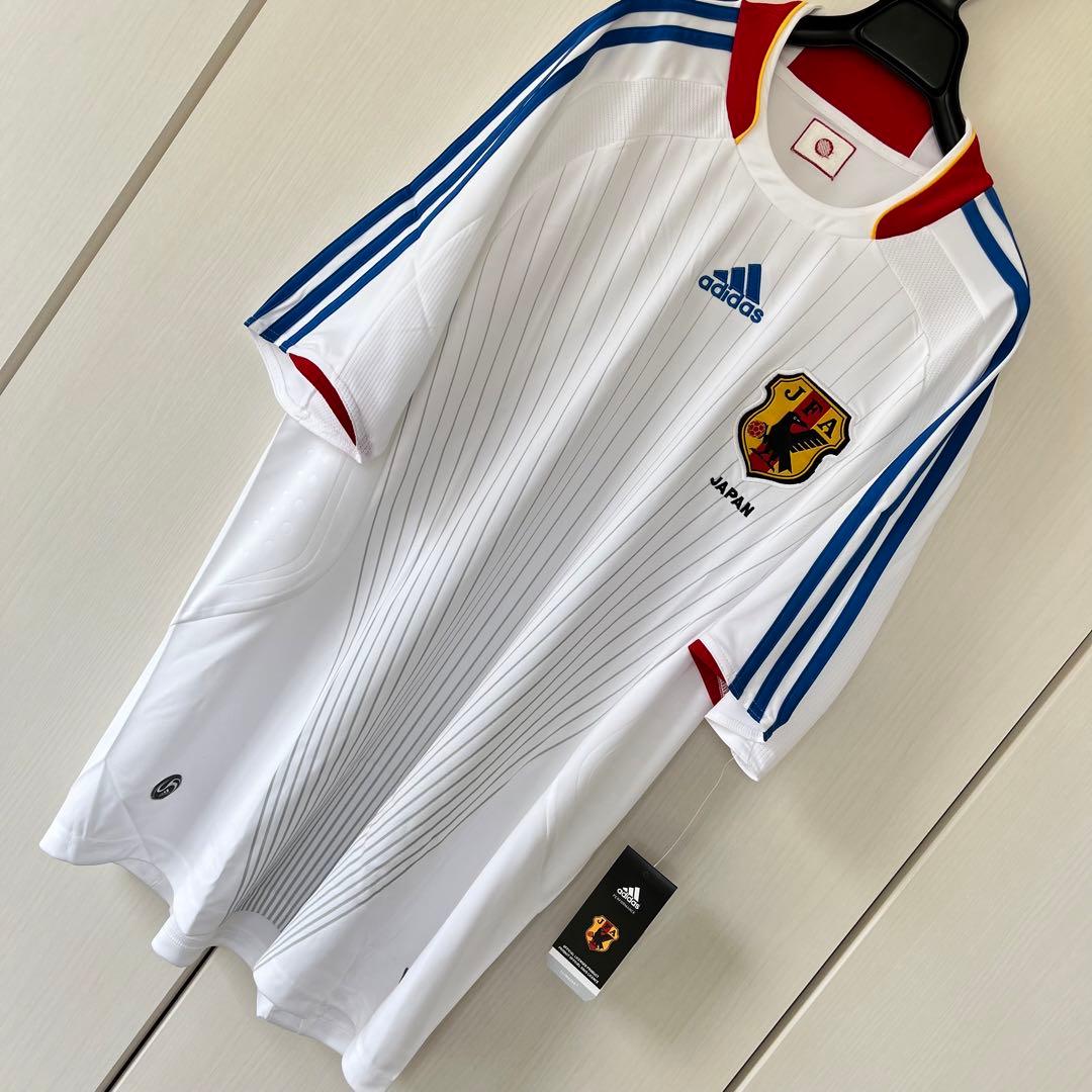 入手困難 レア 日本代表　08　アウェイ(白)　半袖　adidas製