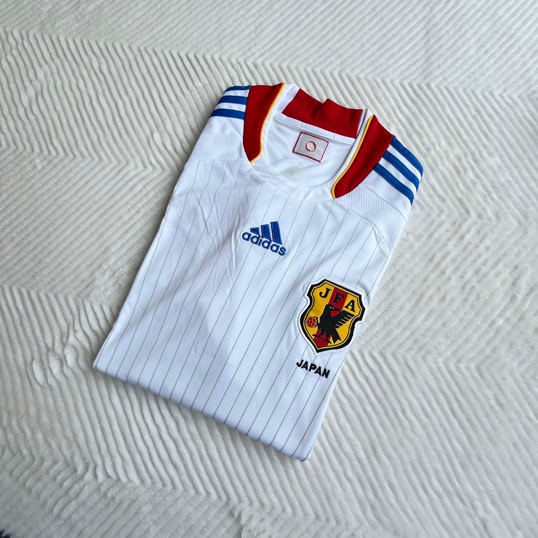 入手困難 レア 日本代表　08　アウェイ(白)　半袖　adidas製