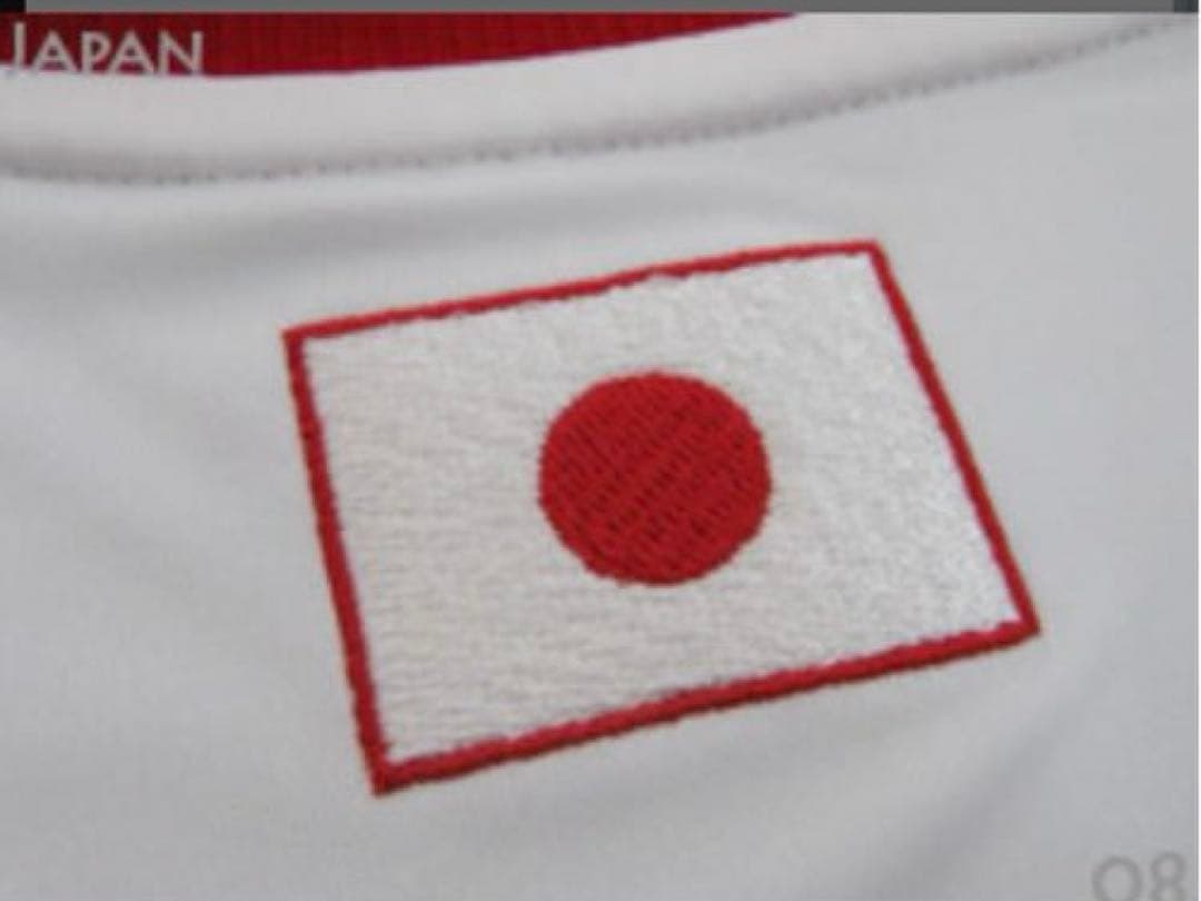 入手困難 レア 日本代表　08　アウェイ(白)　半袖　adidas製