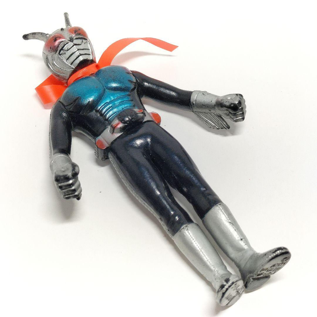 当時物 ポピー 仮面ライダー ライダースーパー1 ソフビ フィギュア 日本製