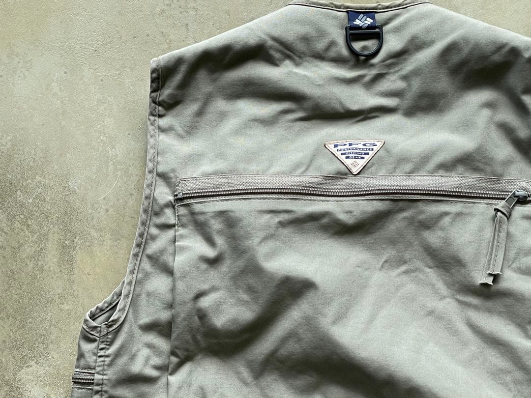 ウェア 90s columbia fisherman vest