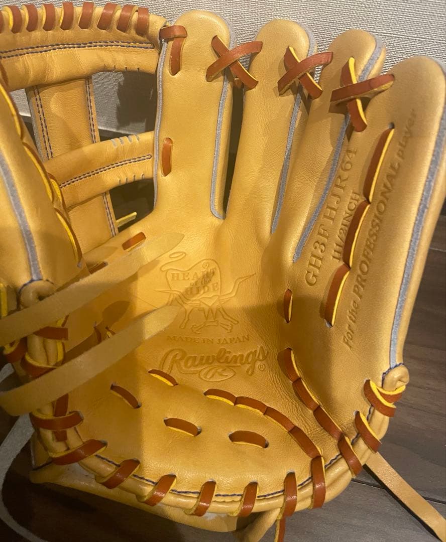 美品　ローリングス　硬式グローブ　内野手用　11.5インチ　日本製