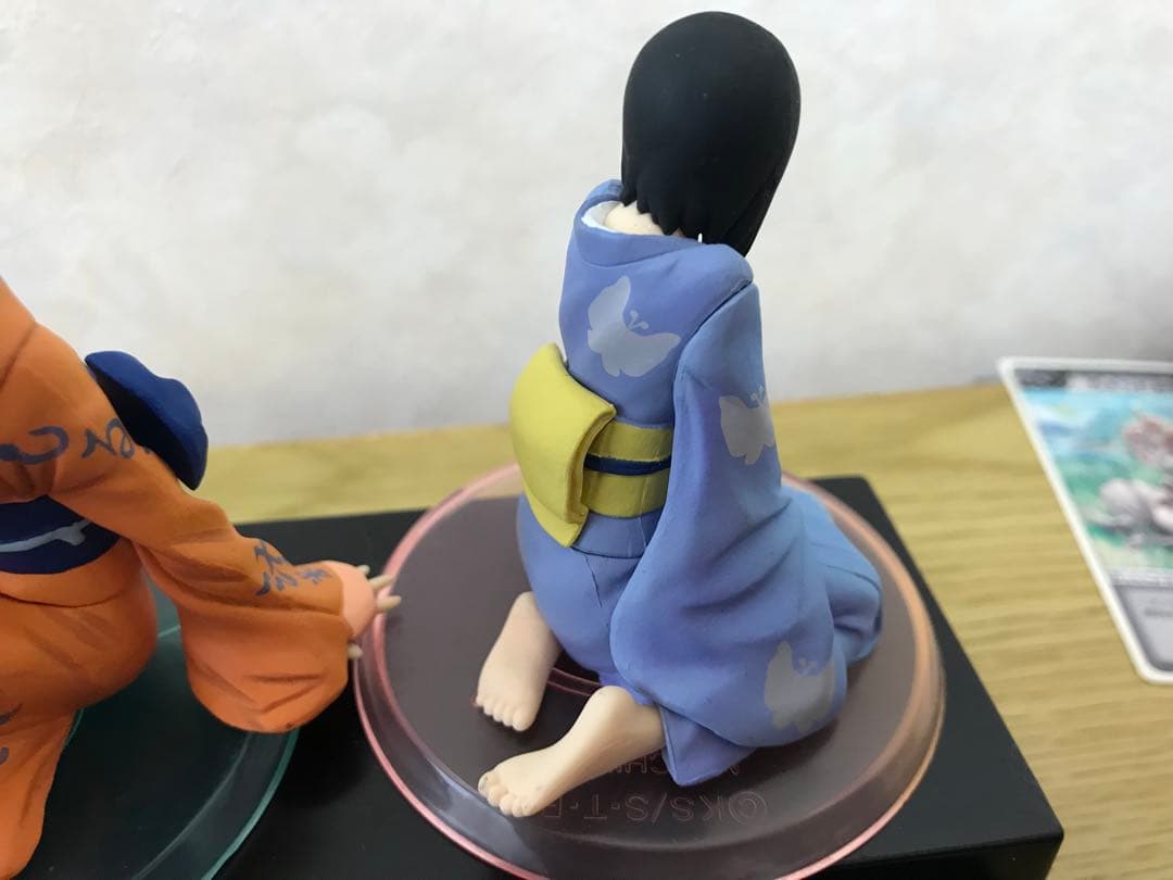 激レア 劇場版NARUTO-ナルト-疾風伝絆 非売品垂れ幕＋フィギュア6体セット