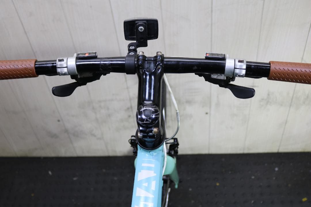 ビアンキ ROMA II 700C アルミ 24速 500mm クロス 水色