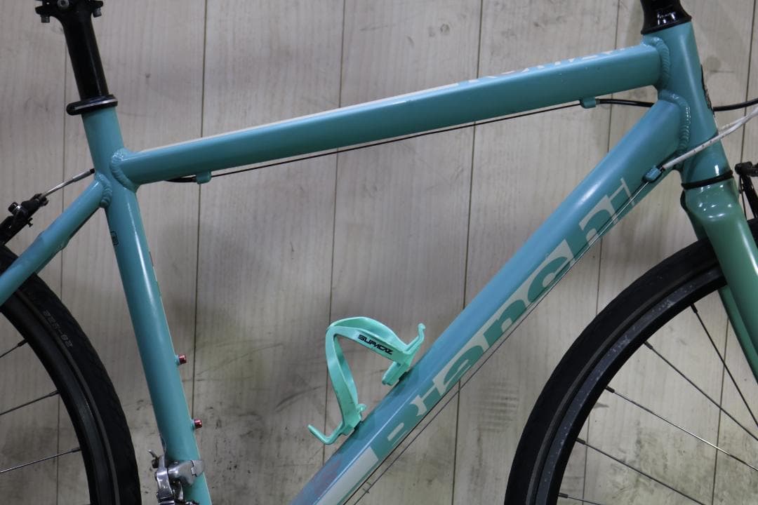 ビアンキ ROMA II 700C アルミ 24速 500mm クロス 水色