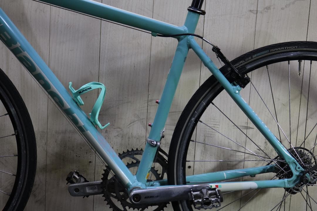 ビアンキ ROMA II 700C アルミ 24速 500mm クロス 水色