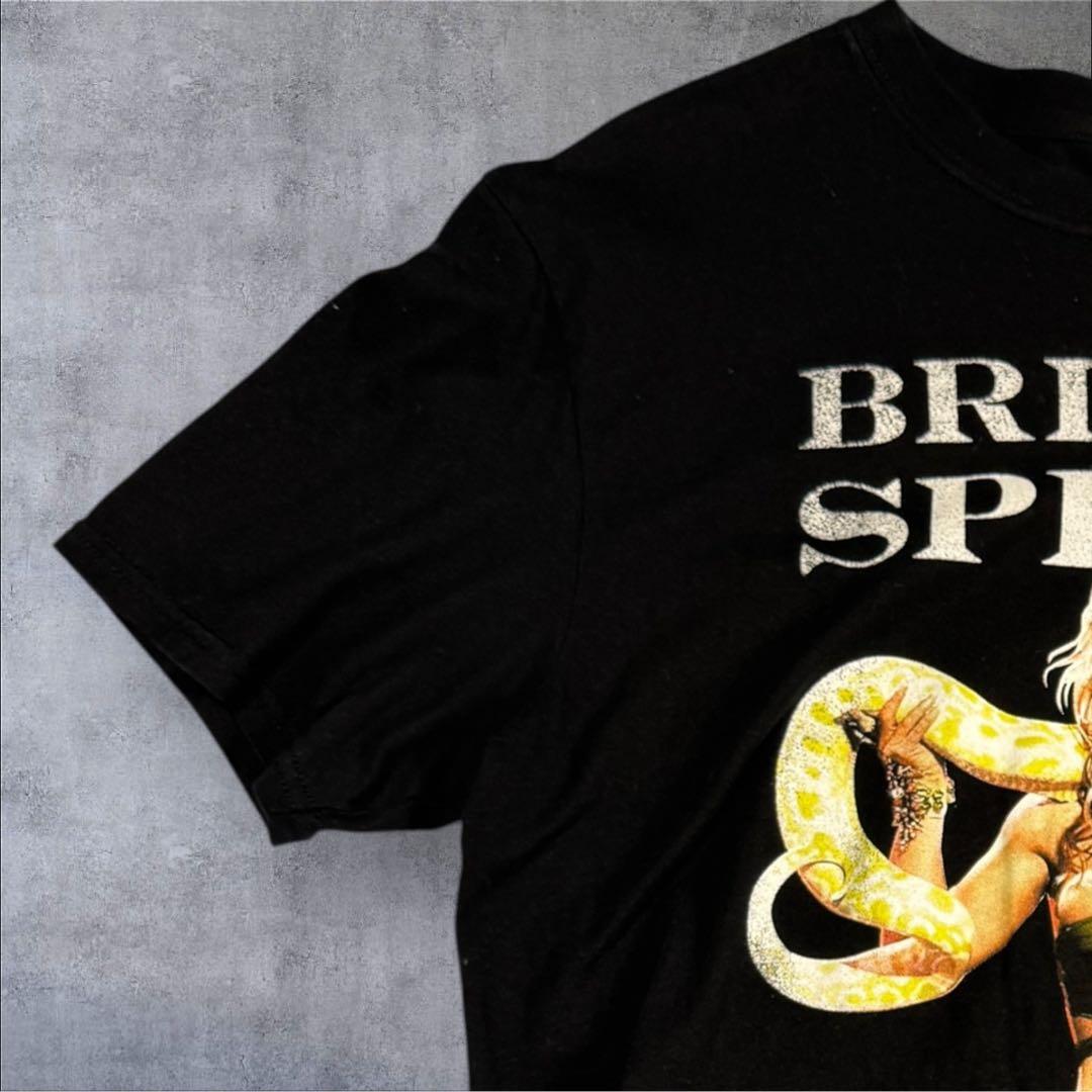 ブリトニー・スピアーズ 2021リイシュービジュアルTシャツ ブラック