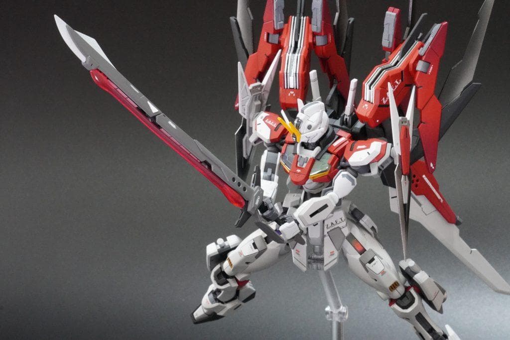 HG ガンダムエアリアルスラッシュカスタム　全塗装・完成品