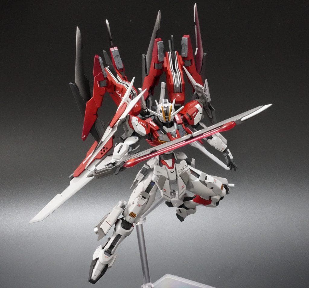 HG ガンダムエアリアルスラッシュカスタム　全塗装・完成品