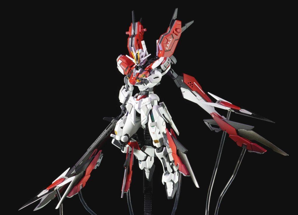 HG ガンダムエアリアルスラッシュカスタム　全塗装・完成品