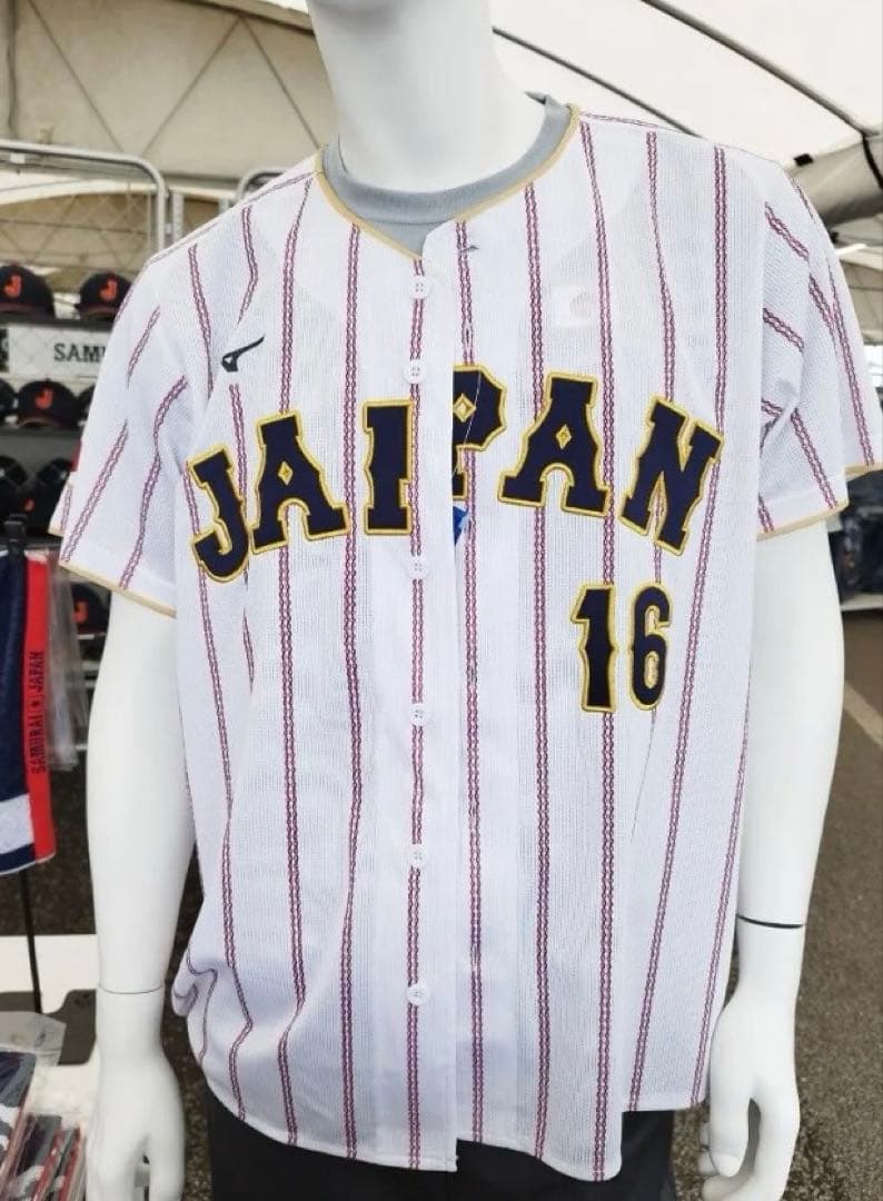 大谷翔平WBC2026 公式ユニフォーム L ホーム