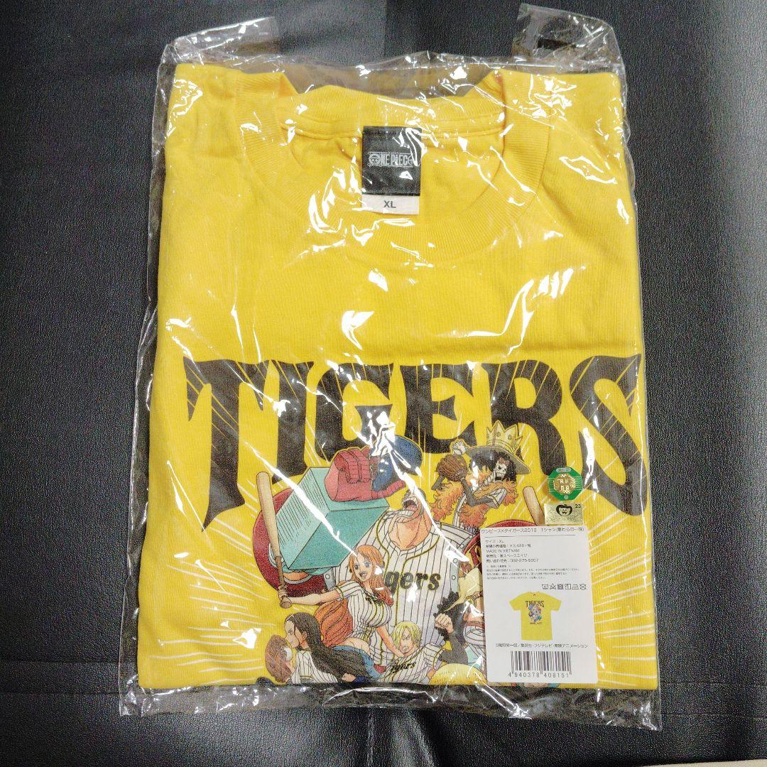 たかし　ワンピース×タイガース2019　Tシャツ（麦わら一味）など　4点
