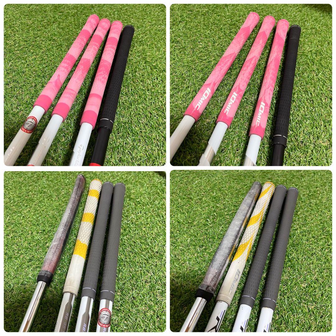 美品 新品ドライバー 付TaylorMade高級レディースゴルフクラブ8本セット