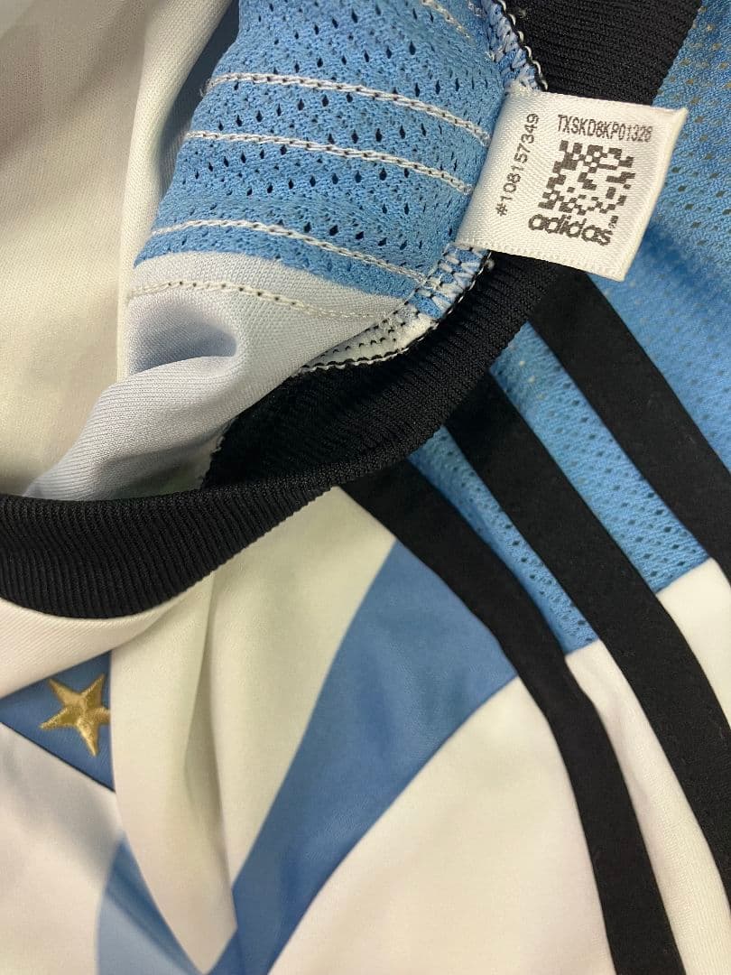 2014 アルゼンチン代表　メッシ　アディダスオフィシャル　ユニフォーム
