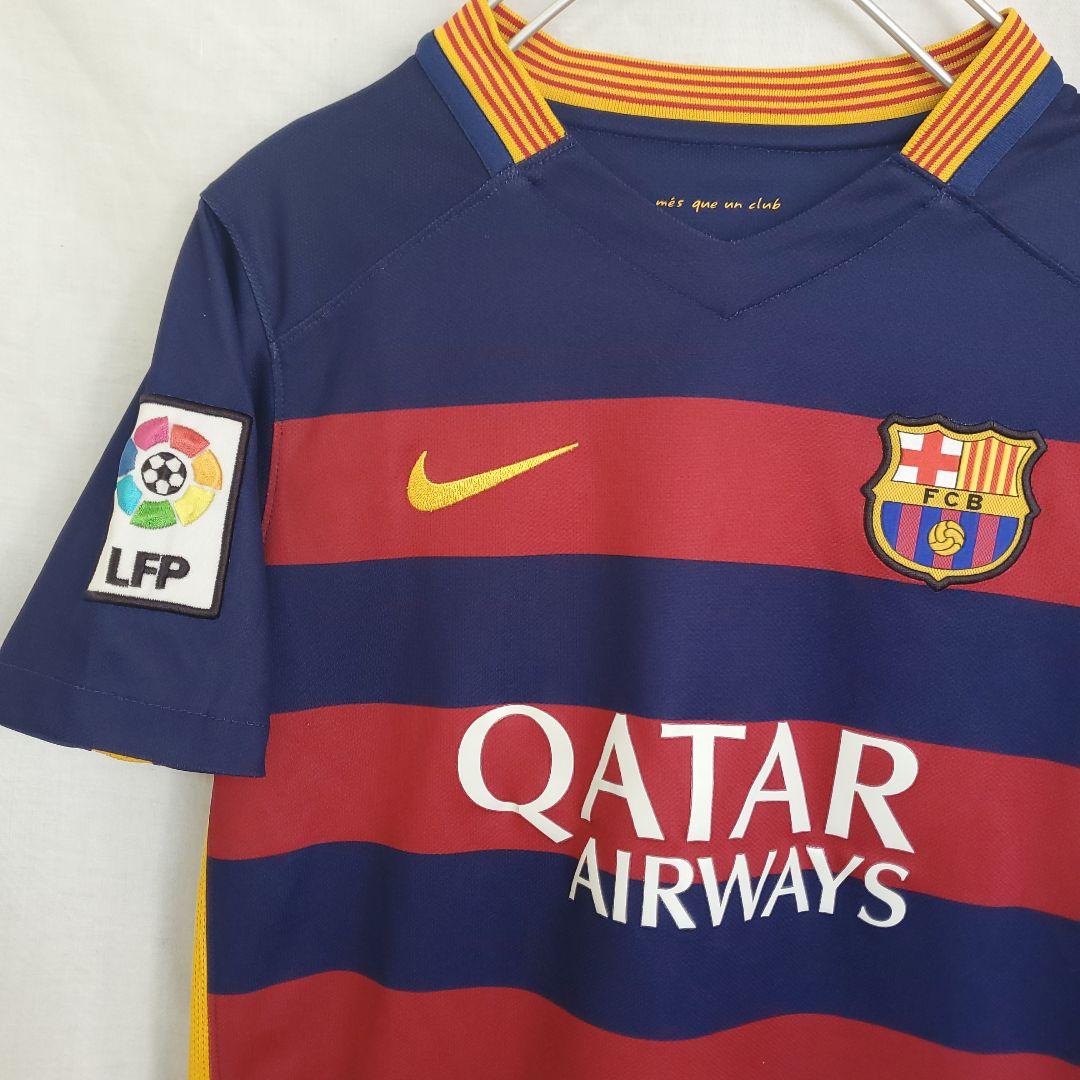 Nike FC Barcelona ユニフォーム ゲームシャツ ボーダ 2015