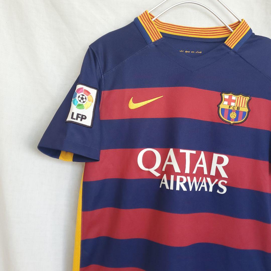 Nike FC Barcelona ユニフォーム ゲームシャツ ボーダ 2015