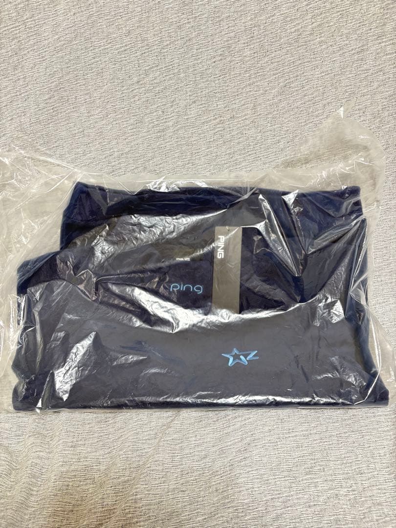 S ☆新品☆ PING フリースプルオーバー　レディース　14300円　ネイビー