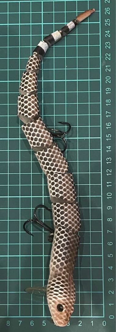 希少！サベージギア 3Dスネーク300 12インチ 2oz ラトルスネーク