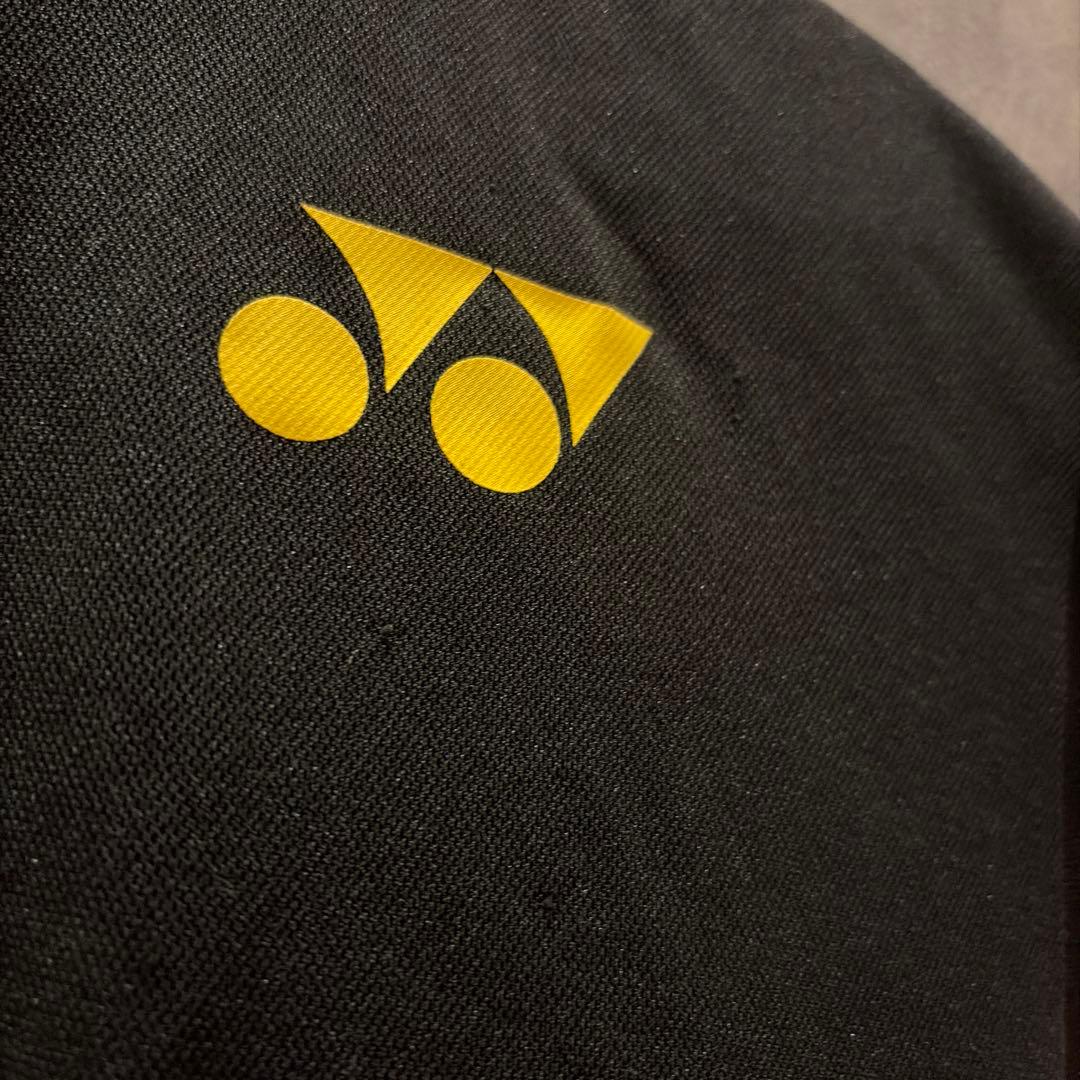 YONEX トナミ ヒョウ柄 Tシャツ M 黒　トナミ 運輸