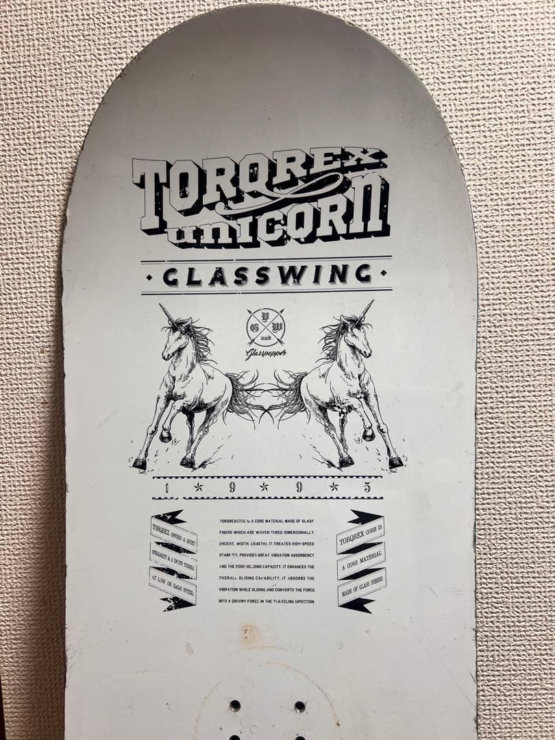 スケートボード TORQREX UNICORN GLASS POPPER 151