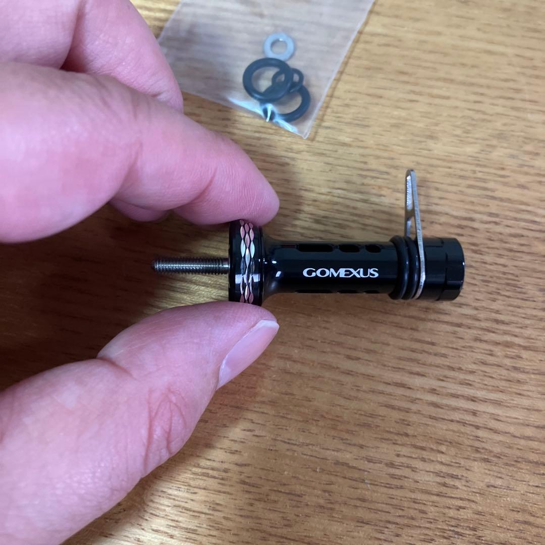 美品　シマノ4角軸用　ゴメクサス　パワーハンドル　スタンド　セット