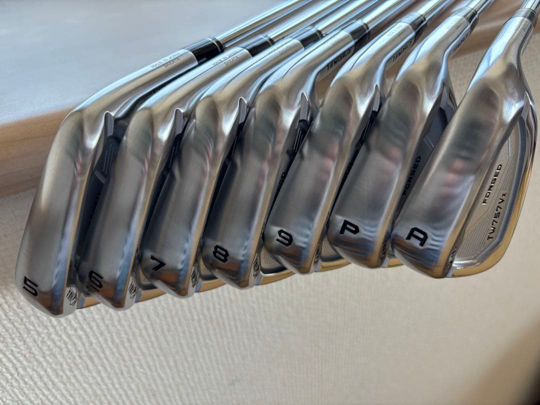 値下げ☆超美品☆HONMA TW757Vx アイアン 7本セット保証書付き