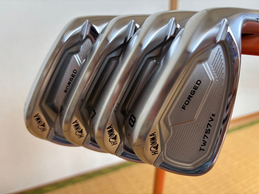 値下げ☆超美品☆HONMA TW757Vx アイアン 7本セット保証書付き