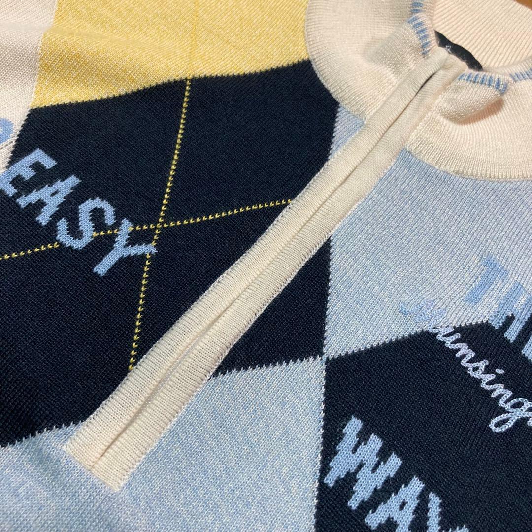 ✨未使用❗️✨Munsingwearハーフジップ メンズニットセーター【L】