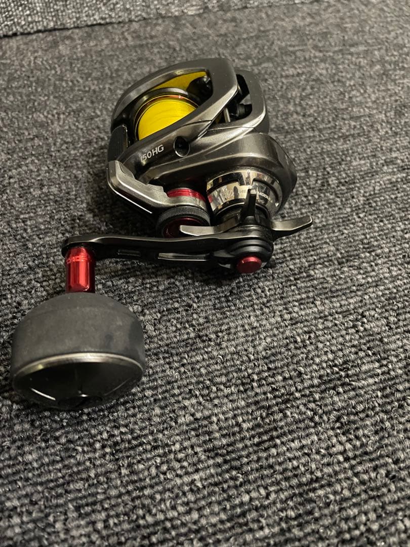 シマノ 21エンゲツ 150HG ベイトリール 右ハンドル　　PE1号新品付き