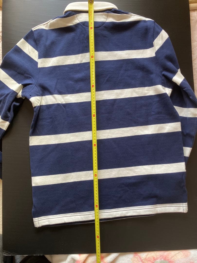 Polo Ralph Lauren ⭐️新品ラガーシャツ⭐️ネイビー/ホワイト⭐️