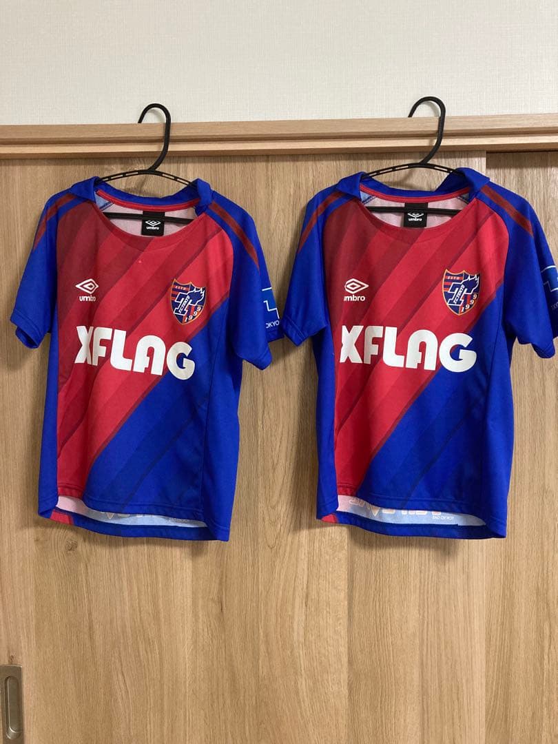 FC東京 2019ユニフォーム 18橋本 11永井 130cm ２枚セット