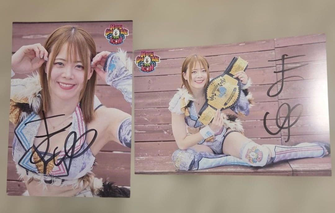 マリーゴールド　岩谷麻優　ポートレートセット⑥　女子プロレス