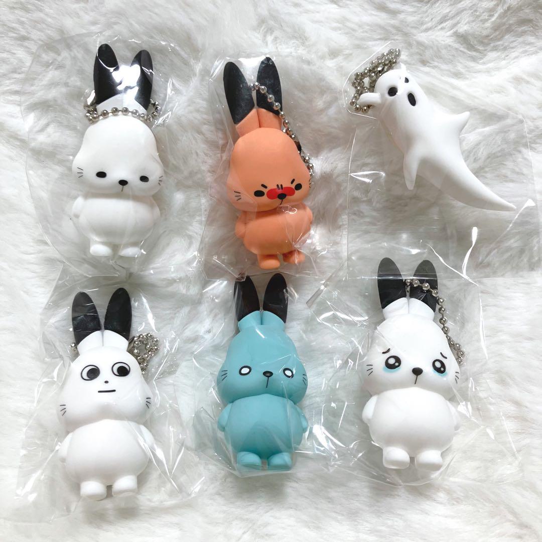 【コンプリートセット】ドコムス ガチャ ドコうさ マスコットキーホルダー