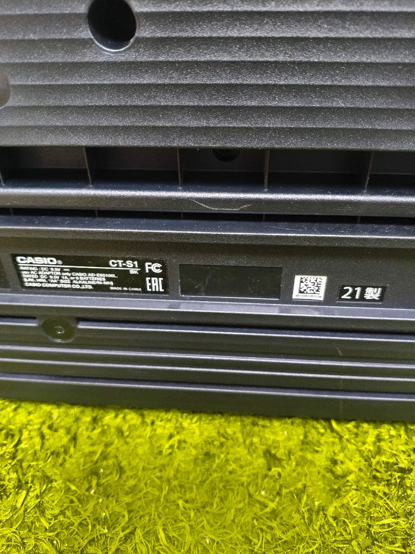 カシオ　電子キーボード　CT-S1 2021年製　ブラック