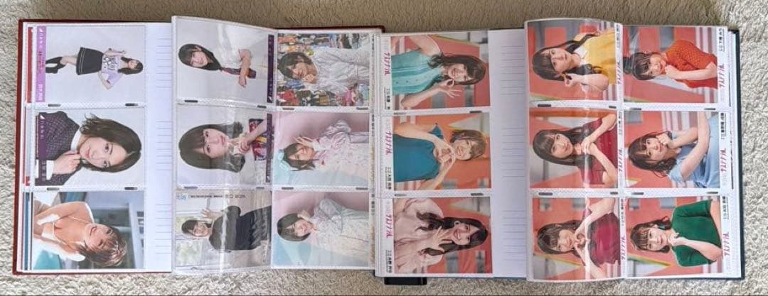 48グループ♥︎生写真(サイン入り含む)281枚、ポストカード17枚、シール9枚