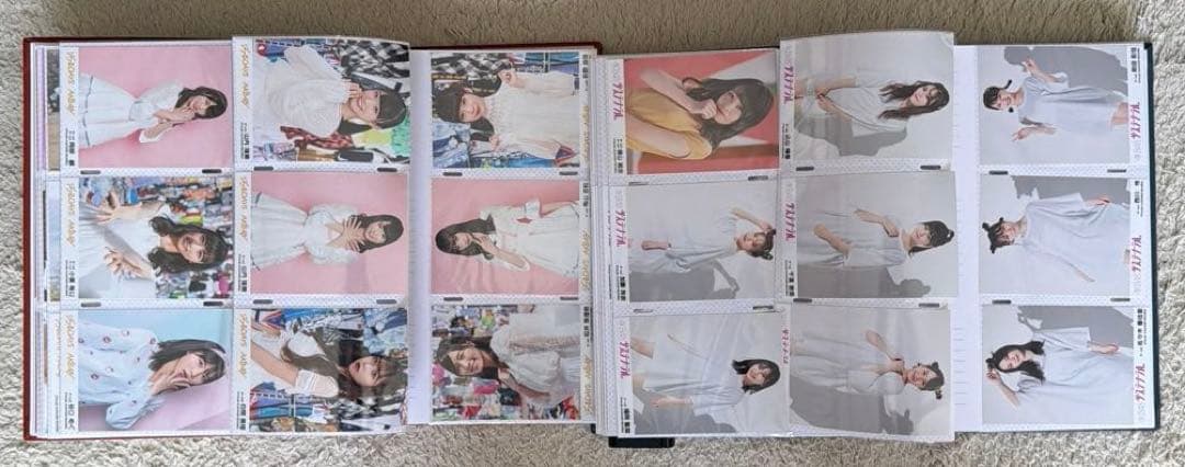 48グループ♥︎生写真(サイン入り含む)281枚、ポストカード17枚、シール9枚