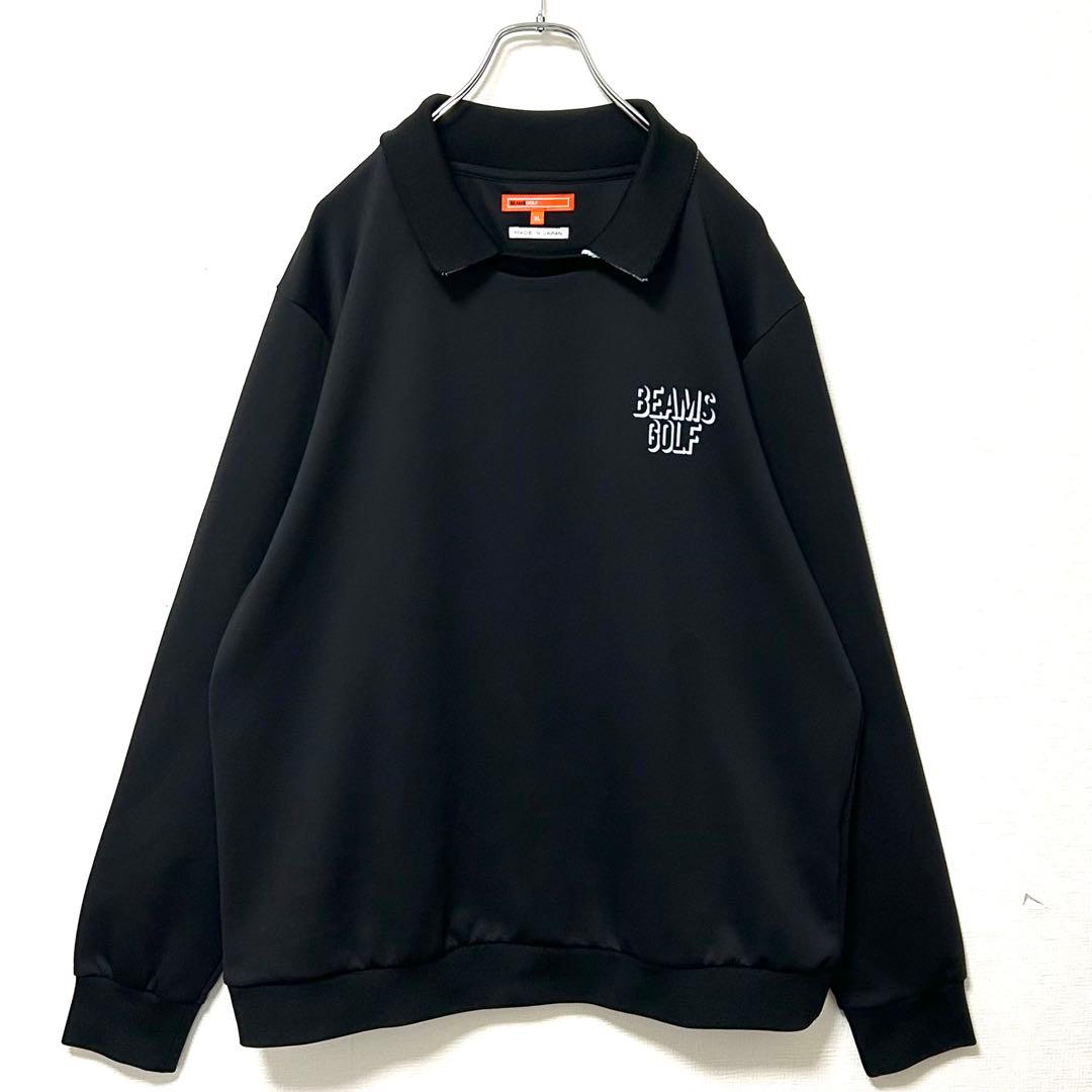 BEAMS GOLFビームスゴルフ　ダンボール襟付きプルオーバースウェットシャツ