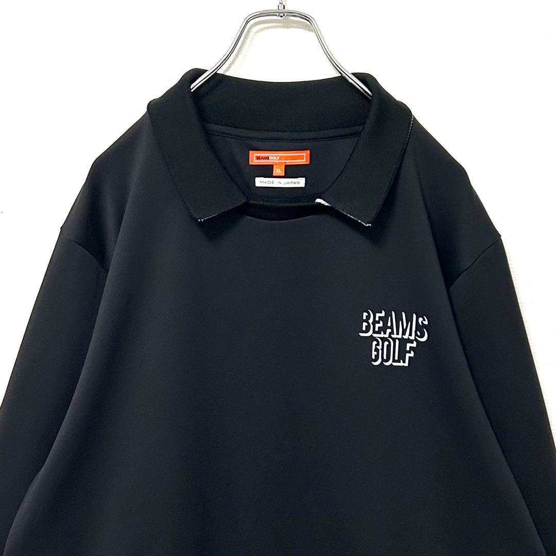 BEAMS GOLFビームスゴルフ　ダンボール襟付きプルオーバースウェットシャツ