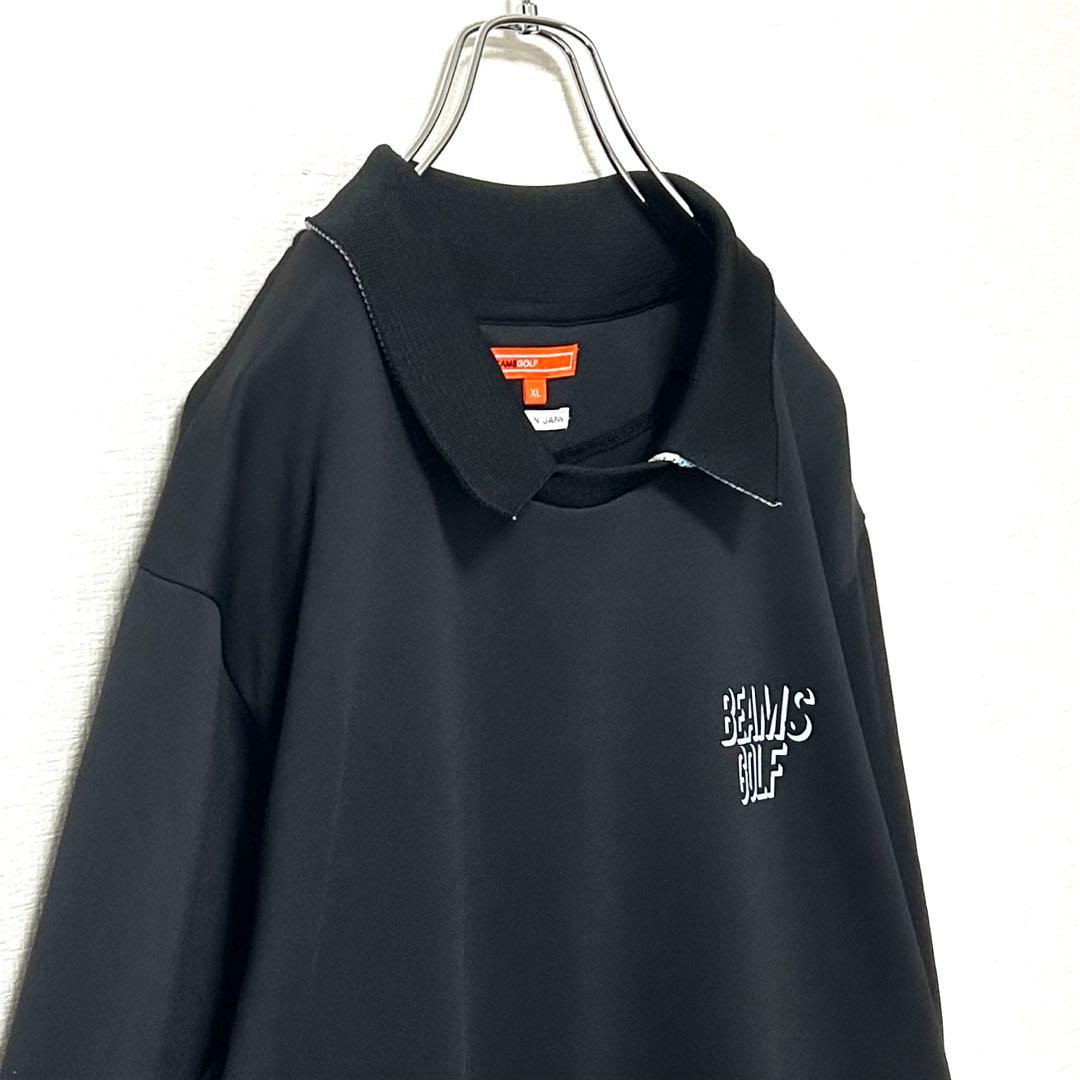 BEAMS GOLFビームスゴルフ　ダンボール襟付きプルオーバースウェットシャツ