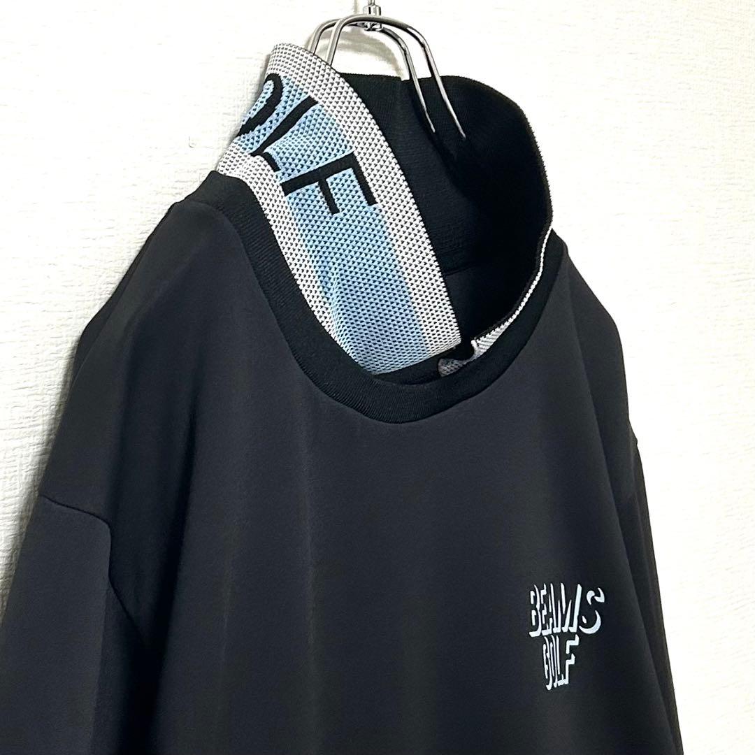 BEAMS GOLFビームスゴルフ　ダンボール襟付きプルオーバースウェットシャツ