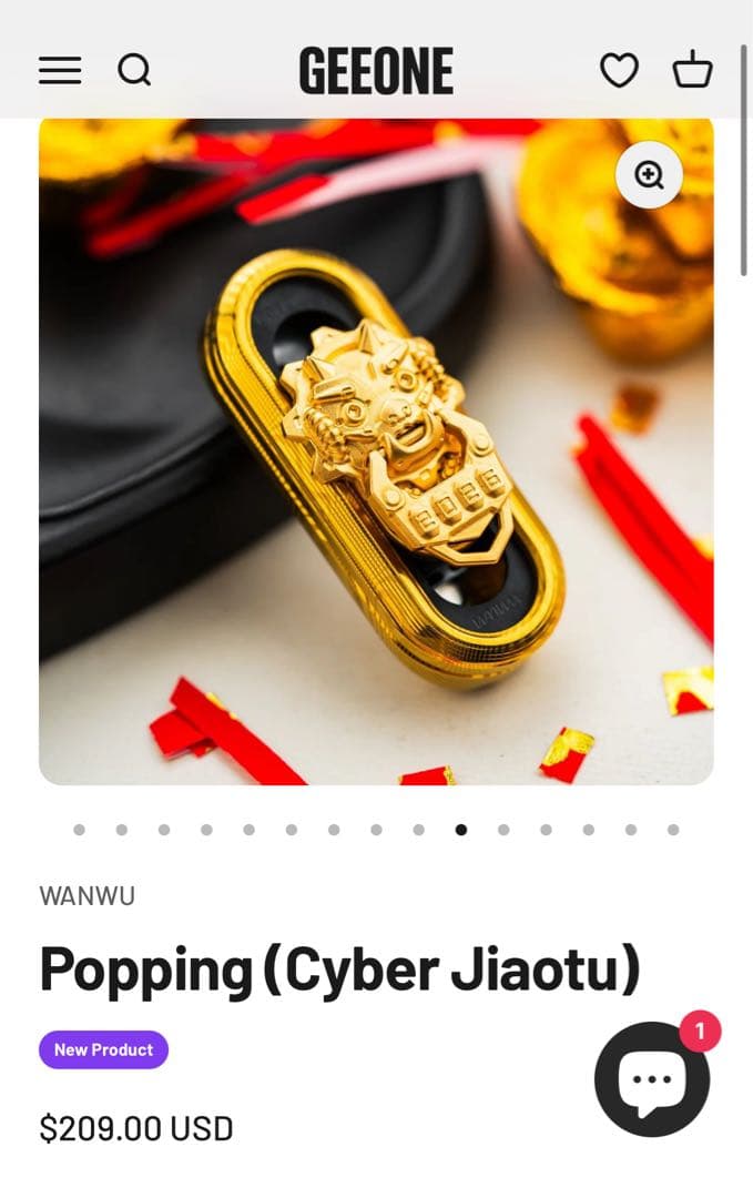 WANWU Popping (Cyber Jiaotu) フィジェットトイ
