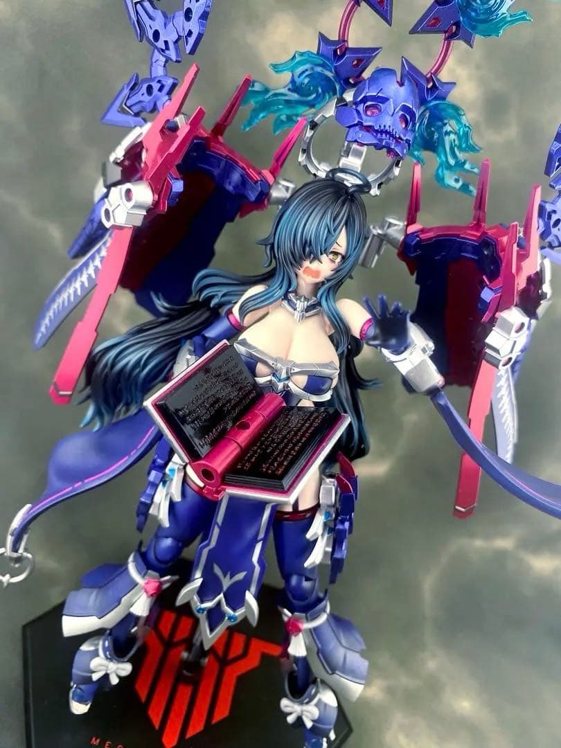 メガミデバイス　皇巫　ツクヨミ　レガリア　塗装完成品